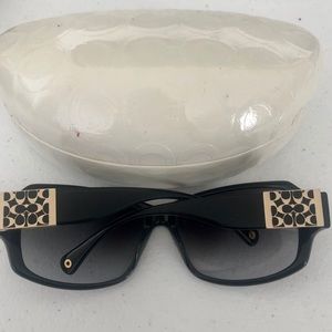 Coach sunglasses with case